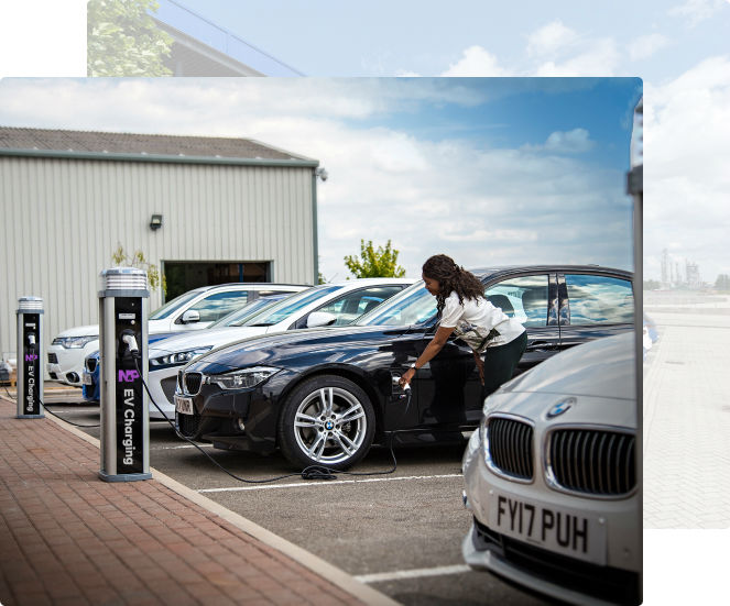 work EV charger installation